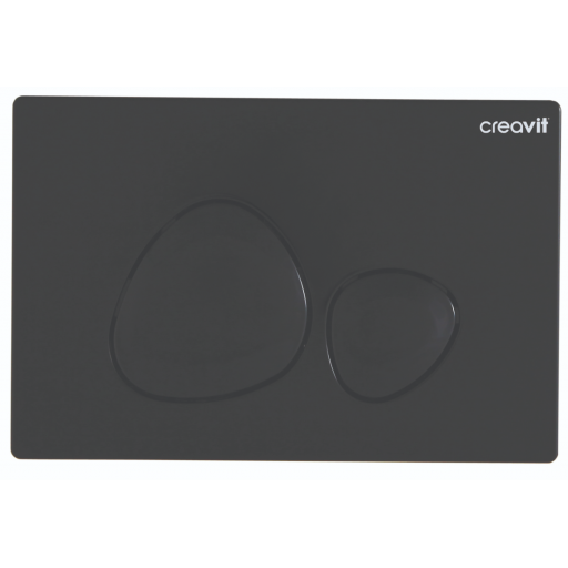 Кнопка смыва для инсталляции Creavit SPA черная GP7002.02